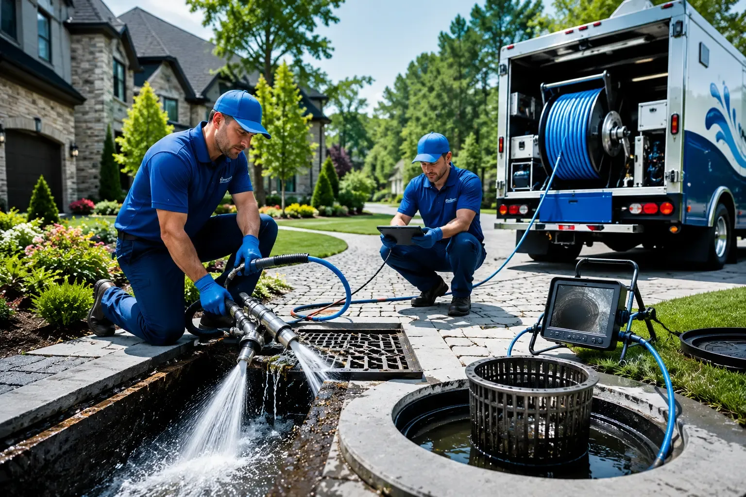 Local outdoor drain cleaning professionals in Hastings, OK
