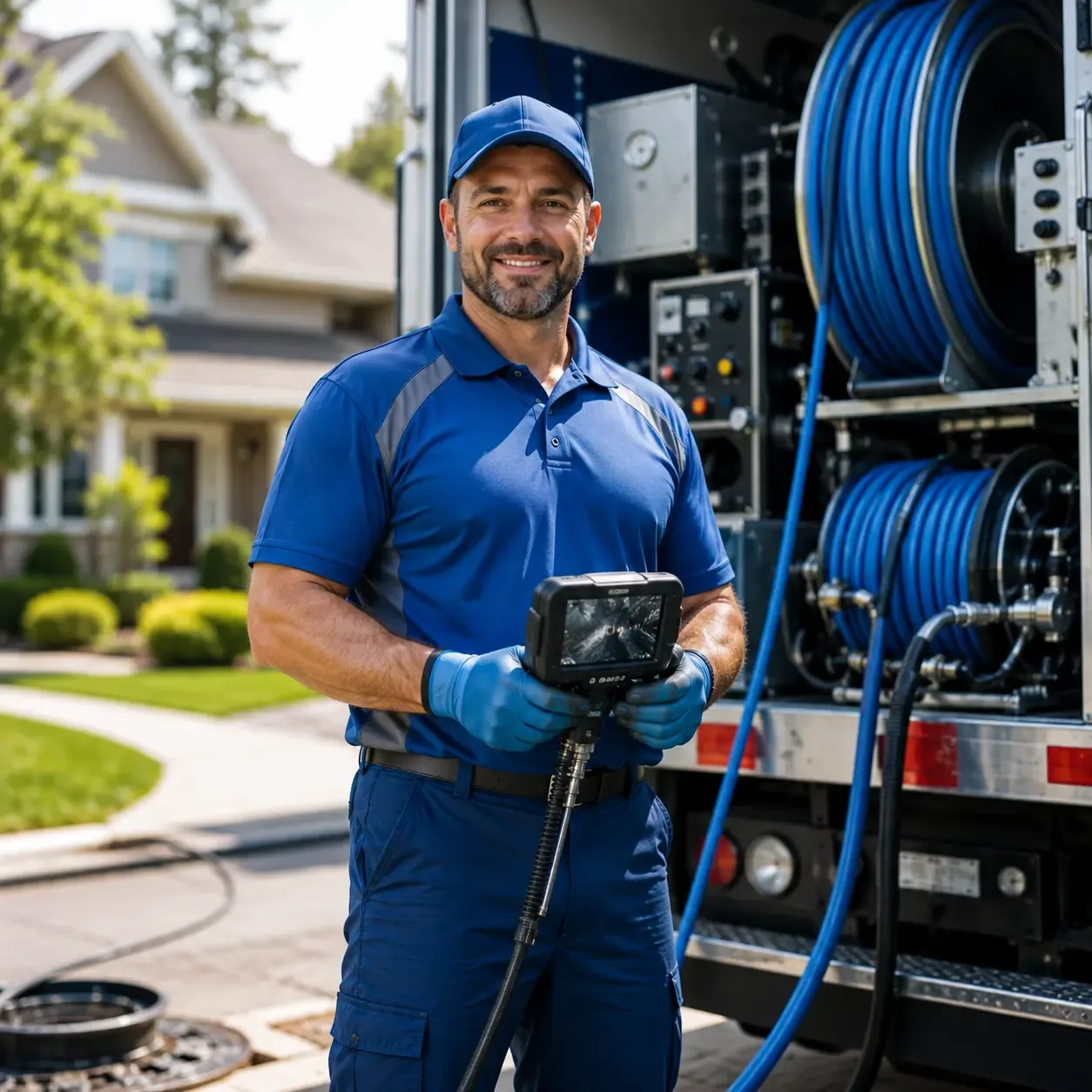 Local outdoor drain cleaning specialists in Hastings, OK